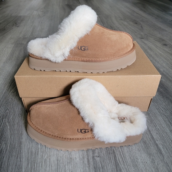 UGG Shoes - UGG Disquette Suede Slippers